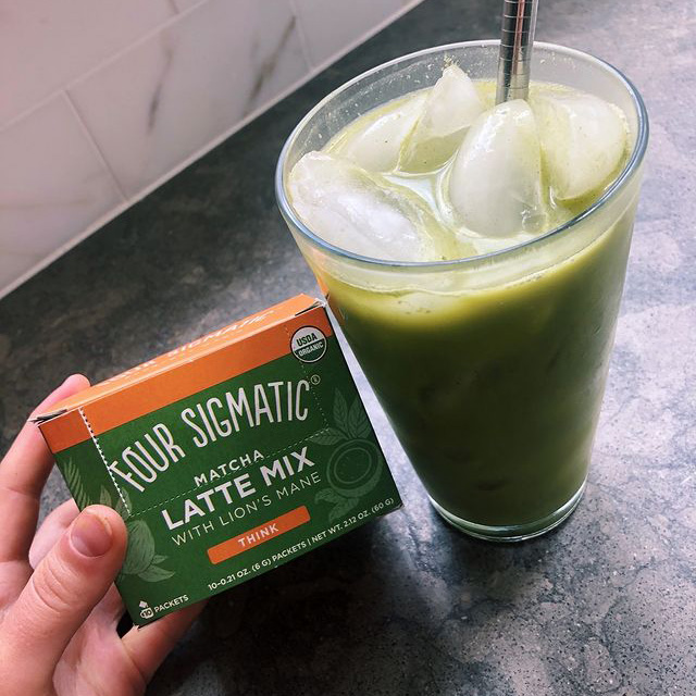 Four Sigmatic Matcha Latte With Lion’s Mane