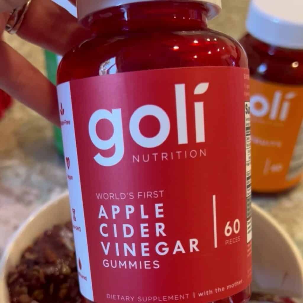 Our product tester, Amy reviews Goli gummies 