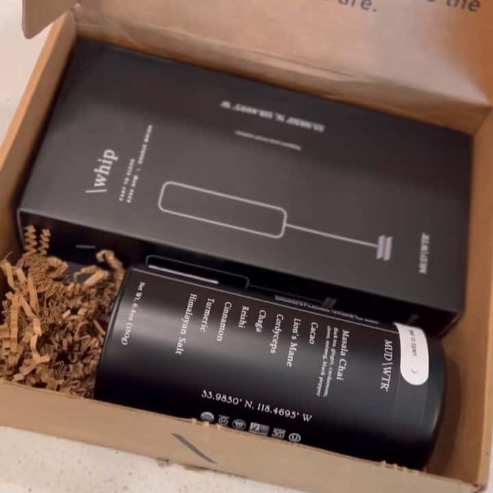 Unboxing MUD\WTR for the first time!